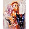 Опт-картина / Peinture par numéros 40x50 Cri de l'âme
