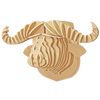 Фабрика Рекламных Технологий / 3D figure – Head of the African Buffalo KVK Brown