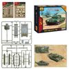 Model for assembling tank "Basic Soviet T-72B", scale 1:100, STAR
