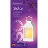 Kaemingk / Lantern on the solar battery Solar White 18 * 10 cm with simulated flame, IP44