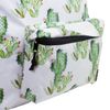 Mochila BRAUBERG universal, formato ciudad, blanco, "Mexico", 20 litros, 41x32x14 cm