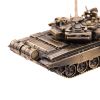 Золотая антилопа / The model of the tank "T-90" in 1:72