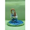 Ярославская майолика / Figurines "Girl with a wreath"
