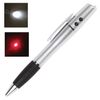 Pointer laser, radius 200 m, LED flashlight, ballpoint pen, 0.5 mm line