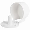 ЛАЙМА / Toilet paper dispenser PROFESSIONAL ORIGINAL (T2 System), small, white, ABS plastic