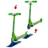 GRAFFITI / Scooter-snow scooter 2in1 "Dinosaurs"