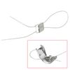 Seals metal numbered, "Clip", self-fixing, set of 100 pcs. (wire 600811, 600280)