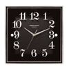 Wall clock TROYKA 81000012, square, black, white frame, 32х32х3,5 cm