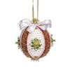 A set of creative new year's ball sequins "Royal" red