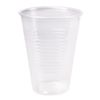 STIROLPLAST / Disposable cups 200 ml, SET 100 pcs., Plastic, "ECONOM", transparent, PP