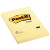 POST-IT / 自粘块（贴纸）原件 102x152 毫米，100 张，内衬，黄色