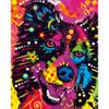 Опт-картина / Painting by numbers 40x50 Colorful dog