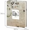 Photo album BRAUBERG "Memories" for 200 photos 10x15 cm, hard cover, binding, box
