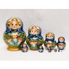 Лаврово / Matryoshka 10 pieces Floral with gold - souvenir