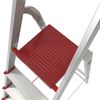 NEW HEIGHT / Aluminum step ladder 7 standard steps 9 cm, platform 1.5 m, load 225 kg, weight 5.7 kg