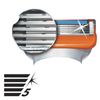 Replacement shaving cassettes 4 pcs. GILLETTE "Fusion Power" for men