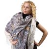 Павловопосадский платок  / Lilac Fairy shawl with silk fringe