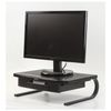 BRAUBERG / Stand for office equipment 1 compartment, 460х300х145 mm, metal base, black