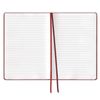 BRAUBERG  / Bordeaux "Tüvit" defter, 112 yaprak A5 (148x213 mm), kumaşın altında, çizgi