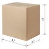 FEFCO / Corrugated box, 370 x 270 x 370 mm, grade T22, profile B, 0201 / GOST, version A