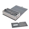 Füllhalter PARKER "Sonnet Core Core Stainless Steel CT", silbernes Gehäuse, Palladiumdetails, schwarz
