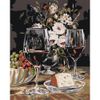 Опт-картина / Dipinto con i numeri CAKADU 40x50 Natura morta con vino