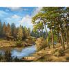 Опт-картина / Tranh theo số 40x50 Túp lều trong rừng