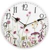 Kaemingk / Wall clock in Provence style - Roussillon Wildflowers 29 cm