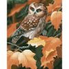 Опт-картина / Painting by numbers 40x50 Owl