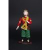 Потешный промысел / Porcelain souvenir doll "Balalaika"