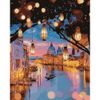 Опт-картина / Pittura con numeri 40x50 Lanterne