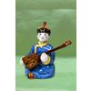Ярославская майолика / Christmas tree toy "Mongol with chanza"