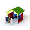 Children's Playhouse with accounts К005 powder paint