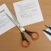 STAFF Schere "Basic" 200 mm, bernsteinfarbene Griffe, PVC-Koffer mit Euro-Aufhänger