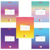 BRAUBERG / Notebook 24 y. line, cardboard cover, "GRADIENT" / 20 pcs.