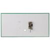 Chất kết dính BRAUBERG tráng PVC 80 mm có góc, màu xanh lá cây (tăng gấp đôi thời gian sử dụng)