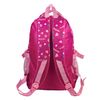 Backpack BRAUBERG youth, "Hearts", nylon, red, 31х12х45 cm