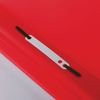 BRAUBERG plastic folder, A4, 130/180 µm, red