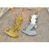 Ленивые Бобры / Lazy Beavers / A set of mirrored Christmas tree decorations "Miracles inside" big in a gift box