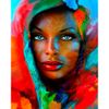 Опт-картина / Pintura por números 40x50 Beleza morena