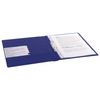 BRAUBERG 2-Ringbinder, Karton / PVC, 35 mm, blau, bis 180 Blatt (Double Life)