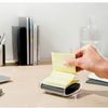 POST-IT / जेड-ब्लॉक (स्टिकर) के लिए डिस्पेंसर "क्लासिक" + जेड-ब्लॉक एक सेट में 76x76 मिमी, 90 शीट
