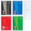 STAFF / Notebook 4 tipos, 60 folhas A5 (146x205 mm), pente, suporte rígido, gaiola