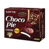 LOTTE / Glazed "Choco Pie Cacao" biscuits, 12 pcs. x 28 g, carton 336 g