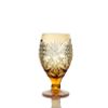 Гусевской Хрустальный завод / Set of crystal glasses "Evenings" amber 6 pieces