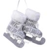 Kaemingk / Jouet de Noël Patins - Vacances douillettes à Bormio 7 cm, pendentif