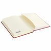 BRAUBERG  / Quaderno "Office" in similpelle, 80 fogli A5 (148x218 mm), elastico, rosso