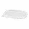 STIROLPLAST / Lids for disposable containers, 139x102 mm, set of 100 pcs., PP (containers 605082, -83, -84)