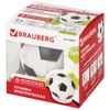 Sharpener electric BRAUBERG "Football", powered by 4 AA batteries, extra replacement blade