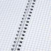 BRAUBERG / Notebook B5 (175x248 mm), 80 sheets, comb, cage, plastic cover, "OFFICE" / 10 pcs.